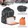 Water Resistant Hevy Duty 48L Fishing Box & Bags for 4 Trays with Rain Cover