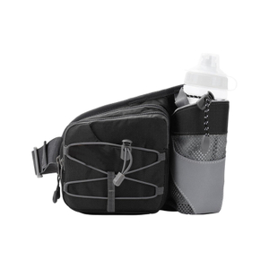 New Designed Multi-Pocket Waist Hydration Belt Pack with Water Bottle Holder for Running Walking Hiking Hydration Belt