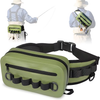 Waterproof Fly Fishing Fanny Pack TPU Fishing Bag with Airtight Zipper and Adjustable Strap