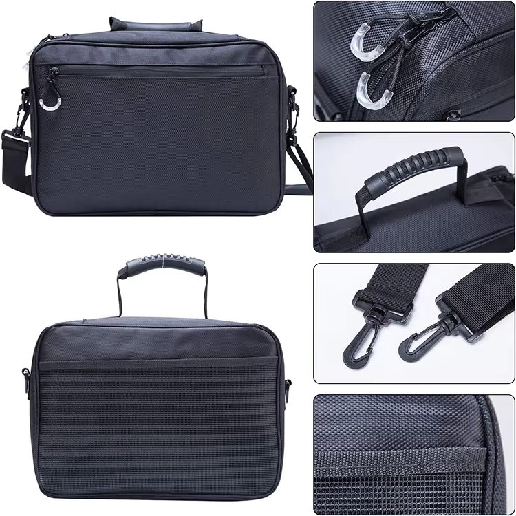 Multi-pockets 1680D Polyester Fishing Hook Packaging Bag Rig Bag for Fresh Water and Saltwater