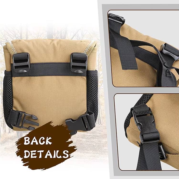 Outdoor Durable Portable Binocular Harness Hunting Hunt Chest Pack with Adjustable Strap