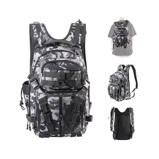 Waterproof Lightweight Scratch Resistant Tackle Bag Fishing with Rod Holder