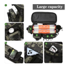Functional Scratch-proof Fishing Tackle Bag with Trays Fishing Fanny Pack with Rod Holder