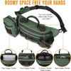 Multi-function Waterproof Fishing Belt Bag with Detachable Pouch and Water Bottle Holder