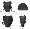 Motorcycle Tail Bag Waterproof Storage Saddle Bag Outdoor Sports Motorcycle Rear Seat Lightweight Handbag with Shoulder Strap