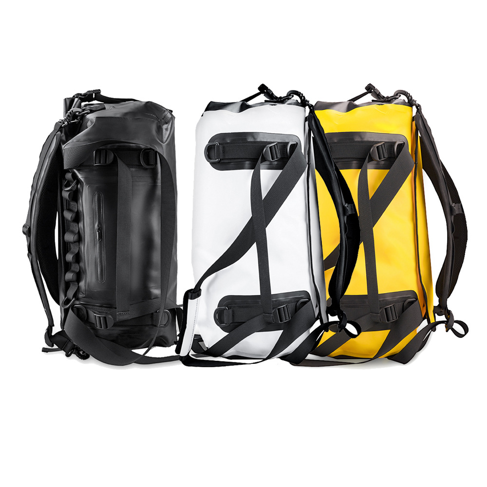 2-in-1 Motorcycle Riding Universal Waterproof Backpack 60L Dual-Use Luggage Bag Backpack Outdoor Waterproof Backpack