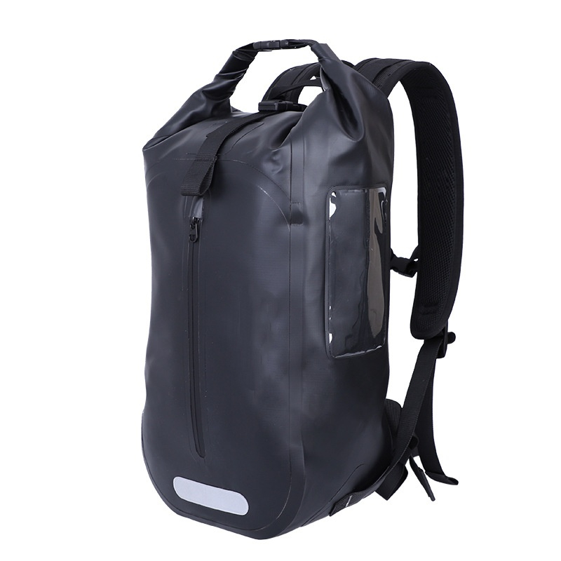 40L PVC Waterproof Bag | Large Capacity Outdoor Backpack for Camping, Hiking, and Fishing