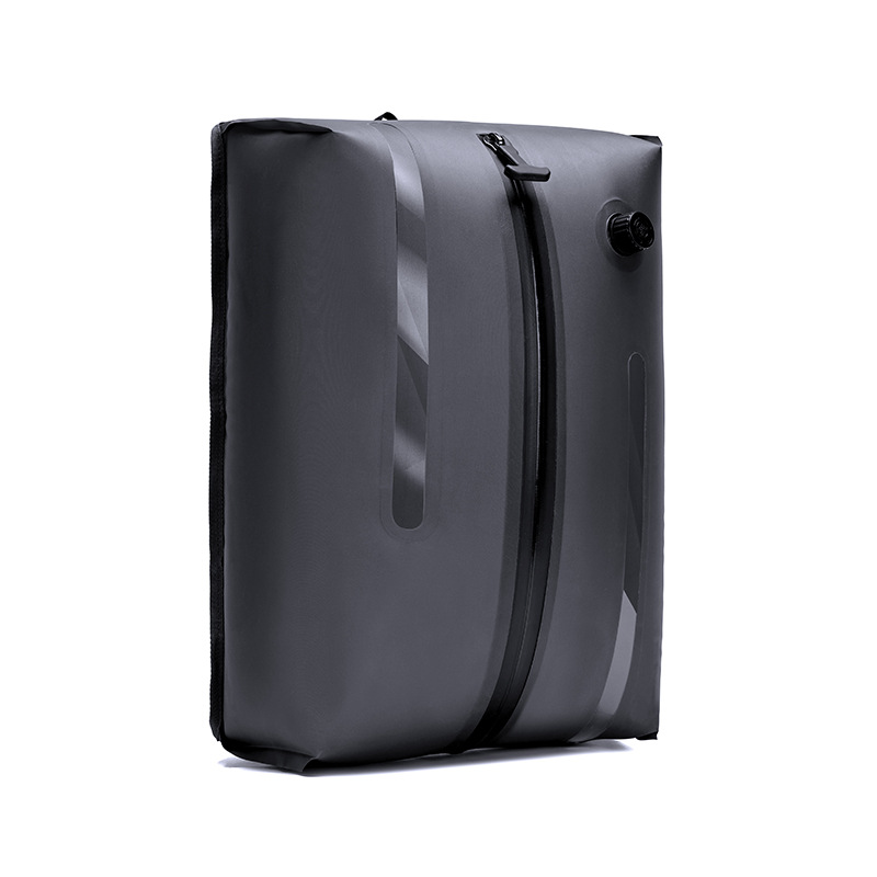 Waterproof TPU Vacuum Bag with Zipper Closure Multi-Purpose Outdoor Storage for Travel Camping & Airtight Wet Item Storage