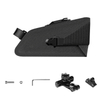 Bicycle Tail Bag, Road Mountain Bike Saddle Bag, TPU Large Capacity Waterproof Hard Shell, Rear Bag