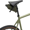 Waterproof Roll-Top Large Capacity Bike Saddle Bag with Quick Release Mount for Bikepacking Touring Cycling Adventure