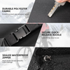 Durable Bikepacking Bike Saddle Bag That Fits Tools Gear with Reflective Details for Outdoor Riding Travel Use