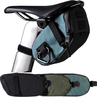 Water-Resistant RADTAIL Bike Saddle Bag with Strap Mount for Road Mountain Cycling Commuting Outdoor