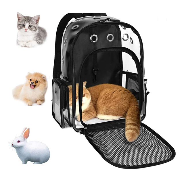 Factory Direct Breathable Clear Lightweight Portable Pet Bag for Travel Hiking(EPZ-559)