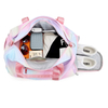 New Designer Weekender Women Travel Custom Duffel Bag with Shoe Compartment(EPZ-583)