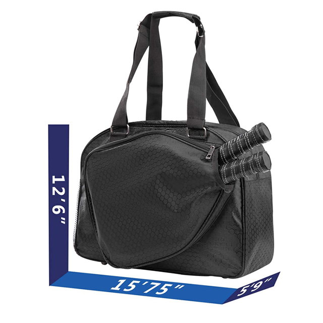 Factory Direct Fits 2 Paddles Durable Paddle Case Pickleball Bag for Men Women(EPZ-365)