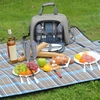 Stylish Picnic Shoulder Bag with Complete Cutlery Set Salt Pepper Shakers(EPZ-165)