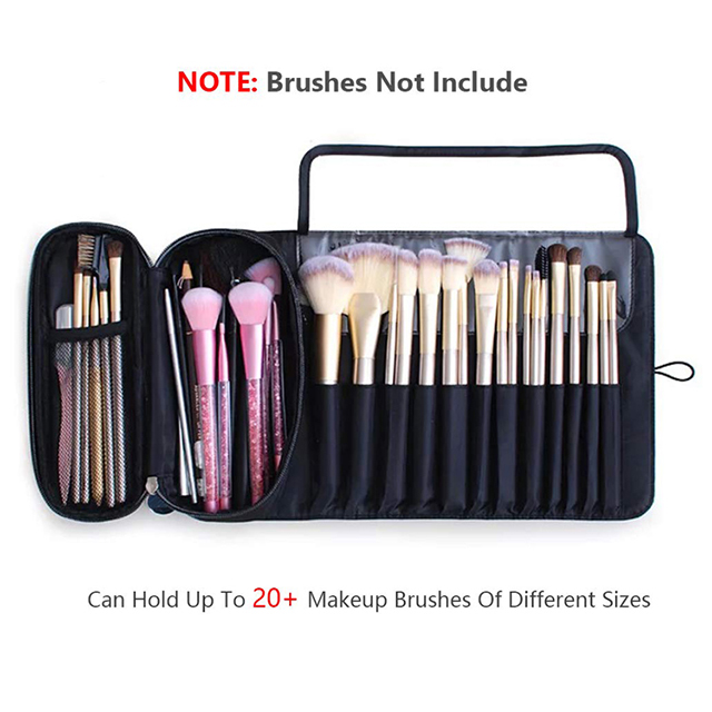 China Supplier Portable Makeup Brush Organizer Brush Holder Cosmetic Bags Travel(EPZ-178)