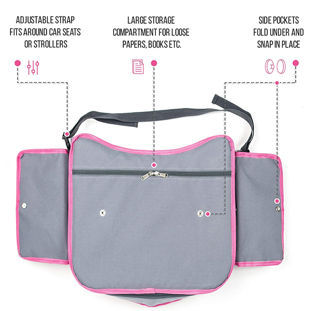 Factory Direct Car Seat Lap Tray Travel Tray for Kids with Back Seat Car Organizer(EPZ-263)