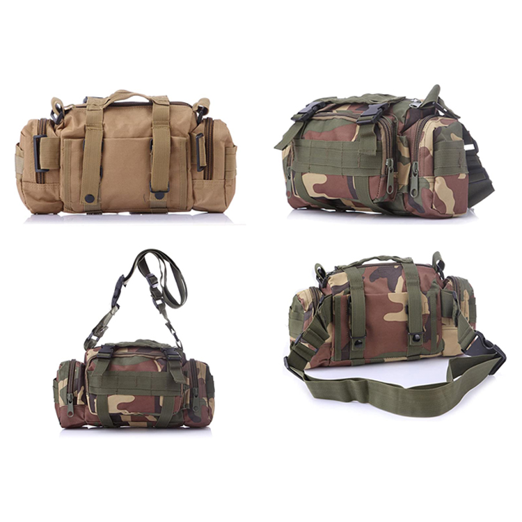 New Updating 600D Tactical Scratch-resistant Durable Material Hunting Game Bag Molle Waist Pack