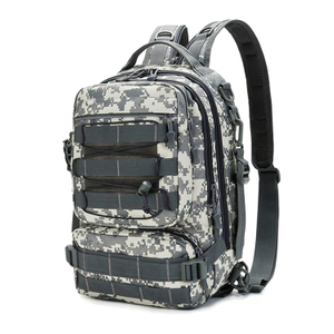 Hot Selling Camouflage Nylon Durable Waterproof Fishing Tackle Bag with Rod Holder And Box