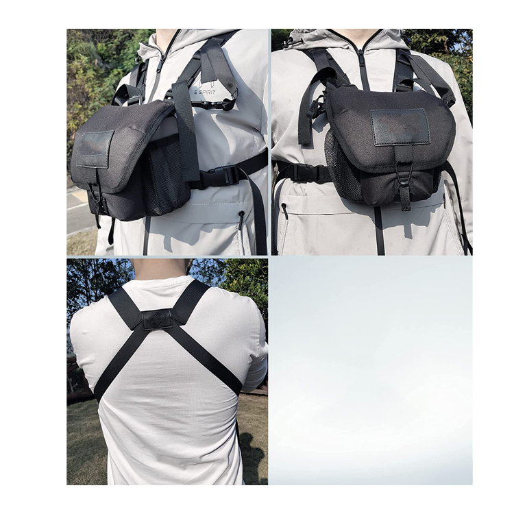 New Updating Nylon Water-resistant Hunting Binos Chest Bag Binoculars Hardness Case For Hunting Shooting Hiking