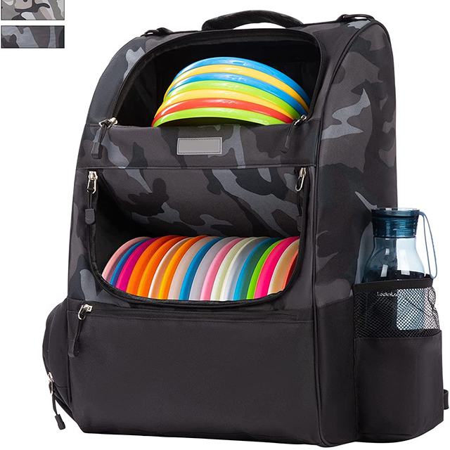 Disc Golf Backpack Camouflage Disc Golf Bag with big Capacity 