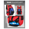 Durable Baseball Bat Equipment Backpack with Helmet Holder, Shoe Compartment and Fence Hook Holds