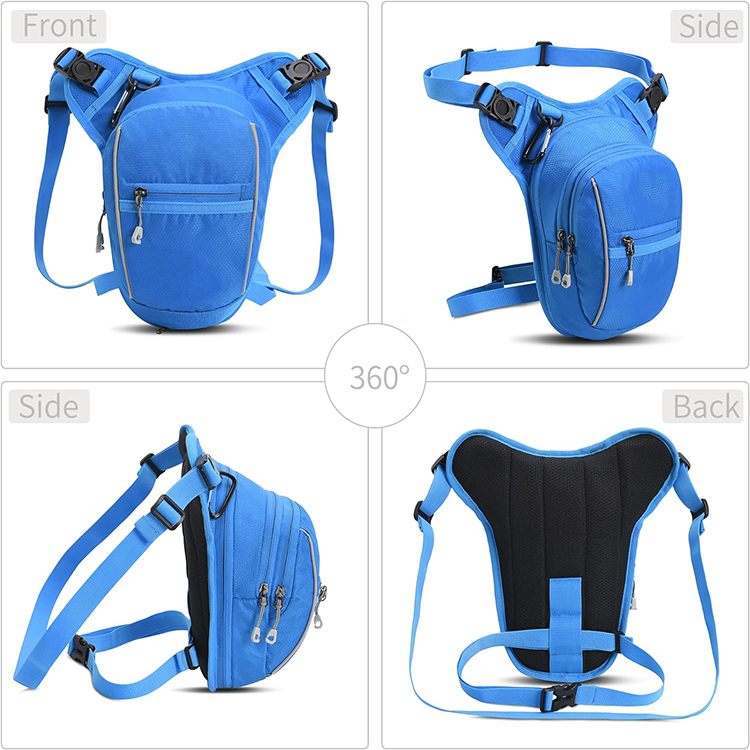 Hot Sale Expandable Waterproof Leg Fanny Bag with Adjustable Straps for Outdoor