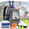 Well Designed Versatile Tennis Racket Bags Holds 2 Rackets with Insulated Pocket Ventilated Shoe Compartment