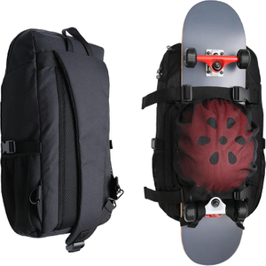 New Design Durable Sling Strap Longboard Skateboard Backpack Bag Carrier with Laptop Holder
