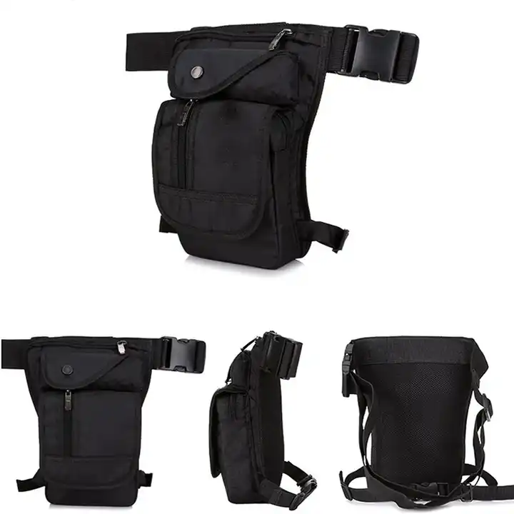 Multi-Purpose Water-resistant Hunting Tactical Waist Fanny Bag with 5 Compartment Pockets for Outdoor