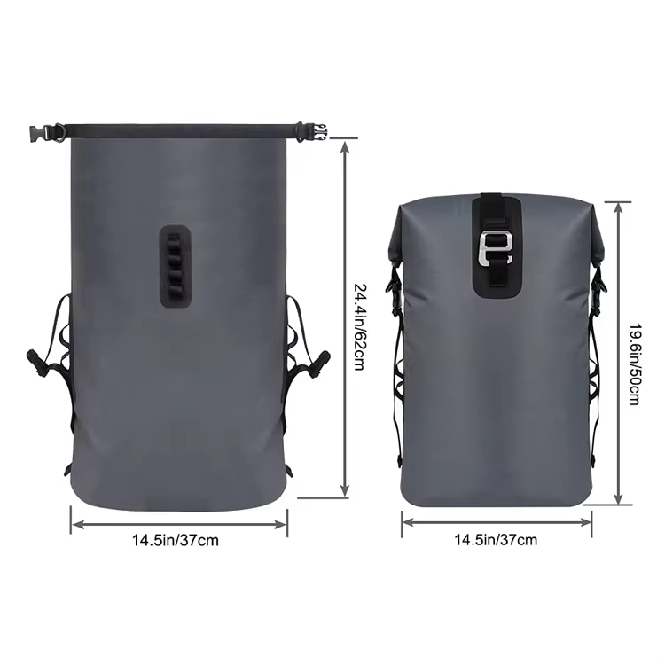 20L 420D TPU Roll Top Dry Bag Waterproof Backpack With Phone Case For Kayaking Rafting Boating