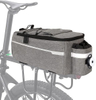 Bike Rear Rack Bag with Tail Light, Bike Truck Cooler Bag for Warm or Cold Items