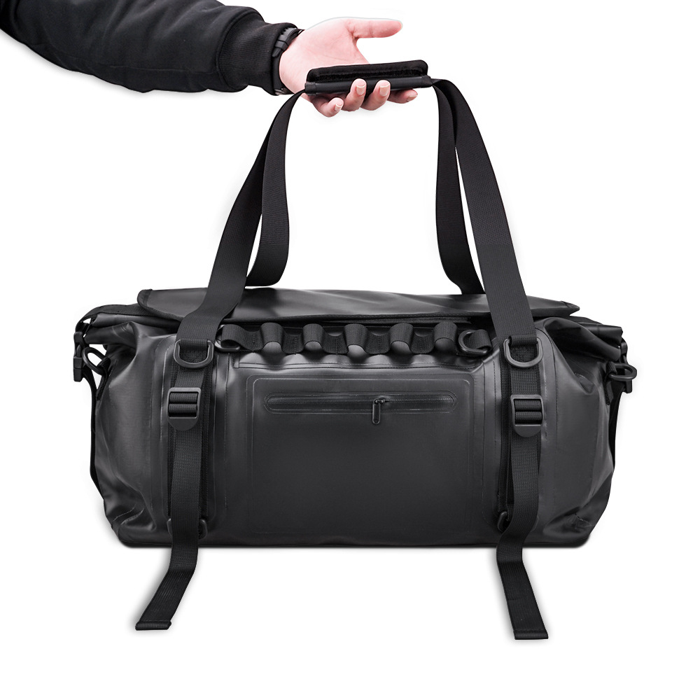 2-in-1 Motorcycle Riding Universal Waterproof Backpack 60L Dual-Use Luggage Bag Backpack Outdoor Waterproof Backpack