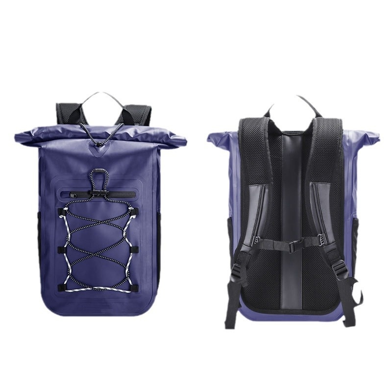 Outdoor Waterproof PVC Trail Swimming Rafting Packing Bag Backpack for Travel Adventure Camping Hiking Unisex