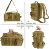Waterproof 900D Oxford Fabric Large Capacity Fishing Tackle Backpack with Breathable Cushioned Straps for Outdoor Fishing
