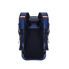 PVC Unisex Outdoor Waterproof Backpack 20L Roll-Up Double Shoulder Bag Front Elastic Storage Rope Hiking Bag Open Closure