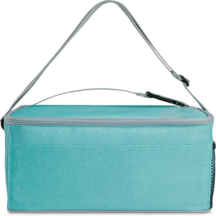 Freezable Eco-Friendly Leakproof Collapsible Lunch Bag with Built-In Gel Liner for Work Office Picnic Outdoor Day Trips