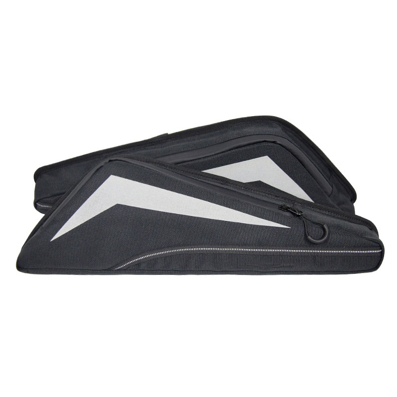Motorcycle Triangle Bag Portable Tool Kit Reflective Night Riding Safety Waterproof