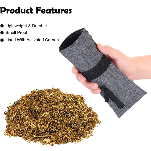 Amazon Hot Selling Odor Proof Pouch with 5 Pieces Mylar Ziplock Bags for Travel(EPZ-267)