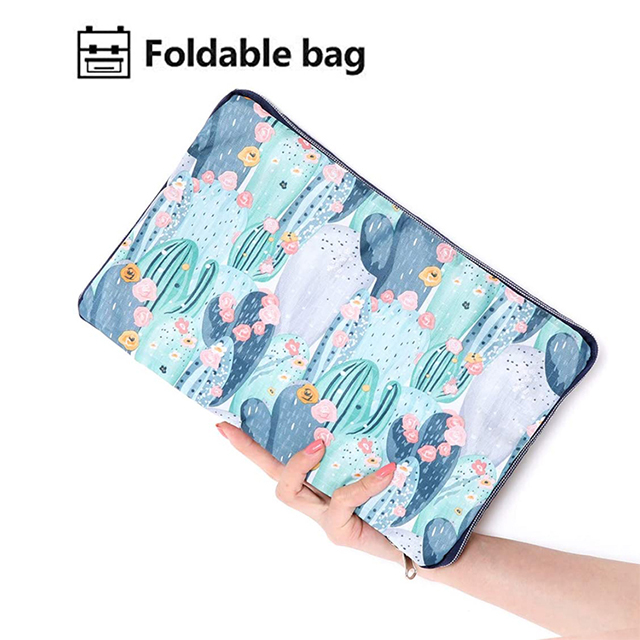 Amazon Hot Selling Large Cute Foldable Sublimation Duffle Bag for Travel(EPZ-487)