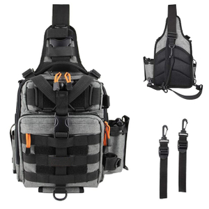 New Designer Multifunctional Fishing Tackle Backpack with Fishing Rod Holder(EPZ-523)