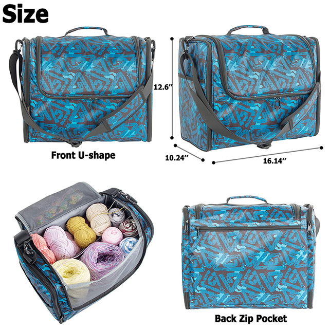 New Stylish Portable Yarn Tote Storage Organizer Yarn for Bag Knitting(EPZ-537)