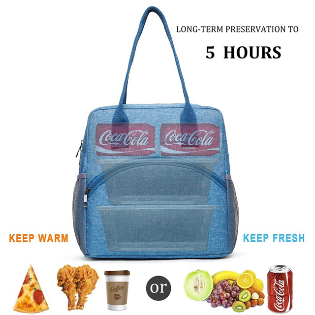 New Stylish Reusable Lunch Box Insulated Lunch Bag for Picnic Hiking Work Office(EPZ-423)
