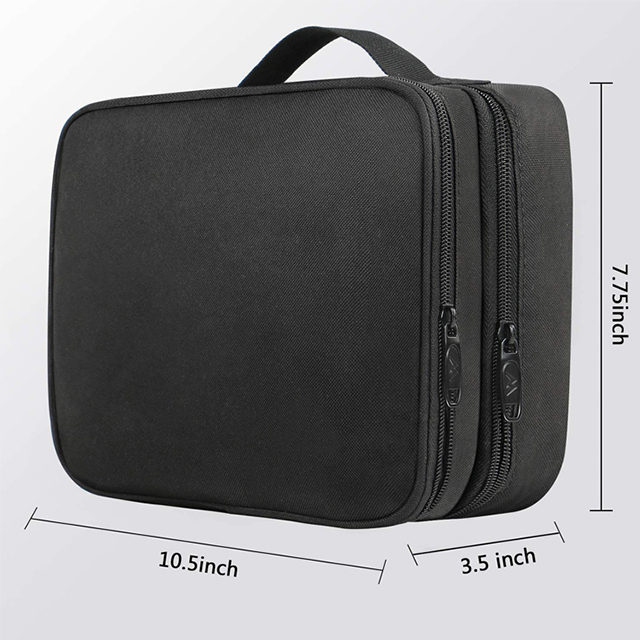 Amazon Hot Selling Double Layer Electronic Accessory Storage for Travel(EPZ-228)
