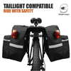 Best Sell Large Pockets Adjustable Hooks Reflective Trim Pannier Bags for Bicycles(EPZ-113)
