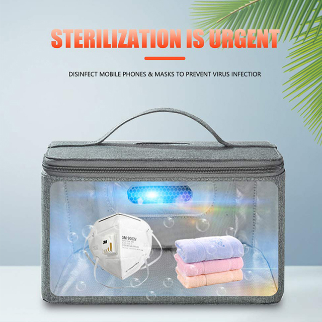 New Product LED U-V Cleaner UVC Light Sterilizer Portable Bag for Beauty Tools(EPZ-132)