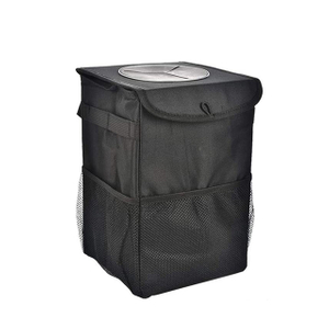 Hot Sell Collapsible Portable Waterproof Car Garbage Can Car Trash Can with Lid(EPZ-154)