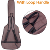 High Quality 40 41 42 Inches 6 Pockets Guitar Case Waterproof Designer Guitar Bag (EPZ-186)