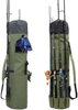 Promotional Durable Canvas Fishing Rod And Reel Storage Bag For Fishing Enthusiasts